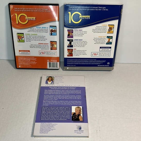 🔵 ABDOMINAL Exercise DVDs - Beachbody and Winsor Pilates - Picture 2 of 4